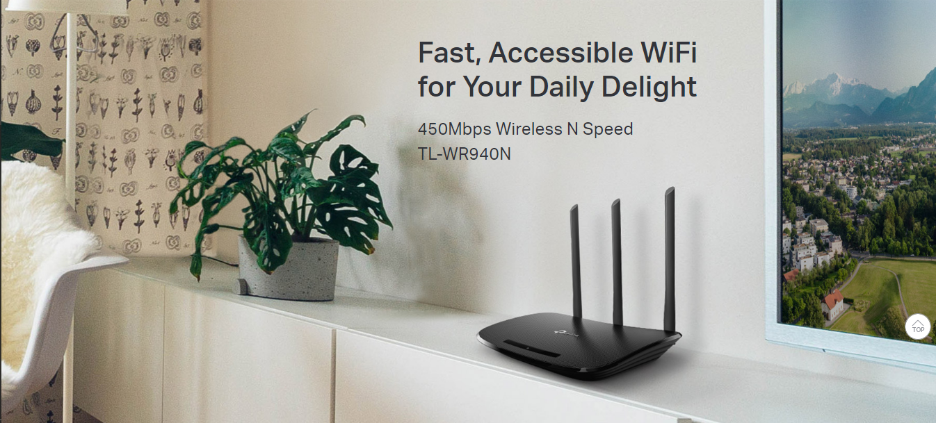 TL-WR940N 450Mbps Wireless N Router IN KENYA