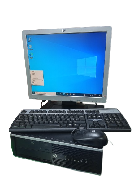 hp complete set -intel core i5 with 17″ monitor